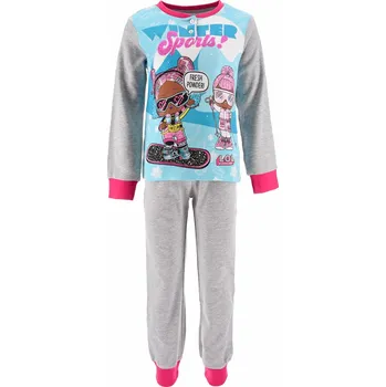 Dívčí pyžamo LOL SURPRISE Dívčí pyžamo L.O.L.SURPRISE WINTER SPORTS šedé Velikost: 116