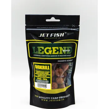 Boilies Jetfish Jet Fish Boilie Legend Range - Biokrill - 30 mm Hmotnost: 1 kg