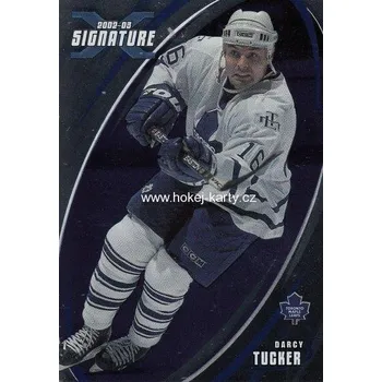Karetní hra řadová karta DARCY TUCKER 02-03 BAP Signature Series číslo 064