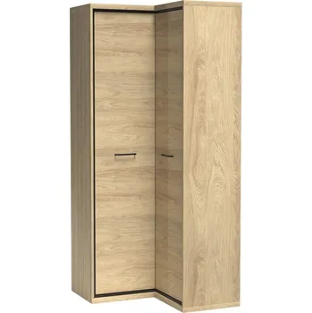 Šatní skříň Šatní skříň rohová PILETAS M-14 dub hickory