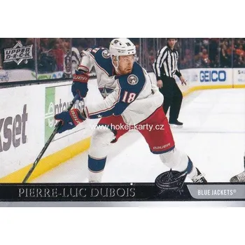 Sběratelská karetní hra řadová karta PIERRE-LUC DUBOIS 20-21 UD Ser. 2 číslo 305