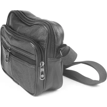 kožená taška přes rameno Salom 20x17 cm (malá kožená kapsička na tablet)