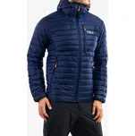 RAB Microlight Alpine Jacket - pánská péřová bunda Barva: Deep Ink/ Marmalade, Velikost: XL