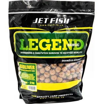 Boilies Jetfish Jet Fish Boilie Legend Range Bioliver - Ananas/N-butyric - 24 mm Hmotnost: 250 g