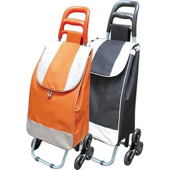 Nákupní taška EVA Taška na kolečkách ALFRED 35L, 6 koleček, černá