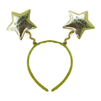 Čelenka Čelenka Hvězdy Super Párty zlatá