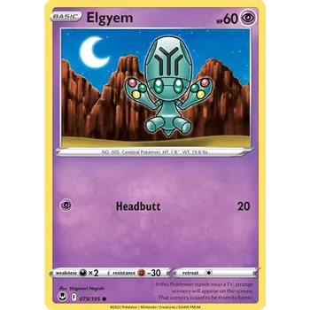 Sběratelská karetní hra Elgyem 079/195 - Silver Tempest Typ karty: Non-Holo