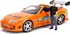 Jada Fast & Furious Brian & Toyota Supra 1:24 oranžové