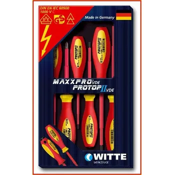 Šroubovák Šroubováky PROTOP II VDE PROFI - sada 6ks 670022 (PROTOP II VDE sada Elektro 6-dílná)