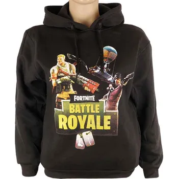 Chlapecká mikina TifanTEX Mikina Fortnite Battle Royale dětská černá 152, 158, 164, 170
