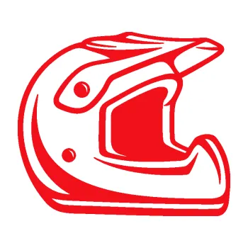 Samolepící dekorace SAMOLEPKA Motorkářská helma 002 pravá (10 - červená) NA AUTO, NÁLEPKA, FÓLIE, POLEP, TUNING, VLASTNÍ TEXT, TISK, AUTOSAMOLEPKY.cz, POLEPY, OBRÁZEK, LOGO, SAMOLEPKY