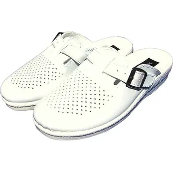 Dámské pantofle Dámské pantofle bílé Sanitaria (Sanitární šlapky pro ženy Mjartan prodej 2214P03W)