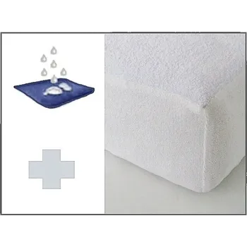 Prostěradlo 4 sleep Nepropustné froté prostěradlo 70 x 160 bílé