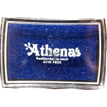 Razítková poduška Polštářek pro razítkování na textil modrý PX-01, SMT Creatoys