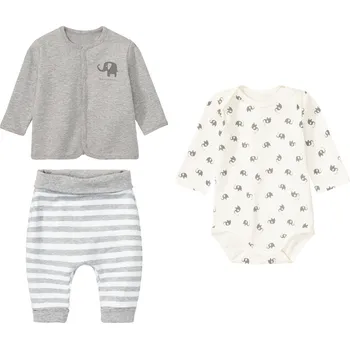 Kojenecká souprava bellybutton Dětská souprava pro miminka, 3dílná (62, šedá)
