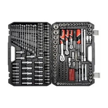 Gola sada sada gola extra velká 216ks 1/4"+3/8"+1/2" +očkoploché