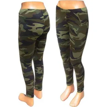 Dámské legíny Dámské legíny zateplené pro boubelky Miego (Maskáčové legíny na zimu pro ženy)