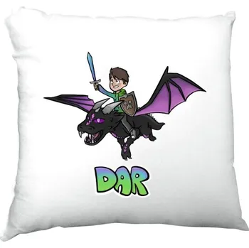 Polštář Polštář saténový s potiskem Polštář darLP