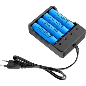 Nabíječka baterií Nabíječka na baterie 18650 na 4 baterky 3,7V (Nabíječka baterií 18650)