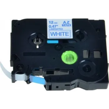 Pásek do tiskárny Alternativní páska Brother TZ-233/TZe-233 12 mm x 8 m modrý tisk/bílý podklad