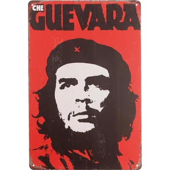 Plechová cedule Plechová retro cedule Che Guevara 20x30cm (Podobizeň inspirativní a výjimečné osobnosti Che Guevaru)