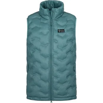 Pánská vesta Kilpi pánská zateplená vesta Nai-M Barva: tmavě zelená, Velikost: L