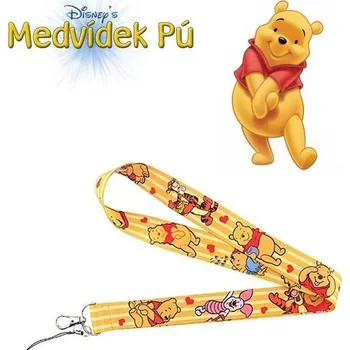 Seriál Disney šňůrka na klíče Medvídek Pú