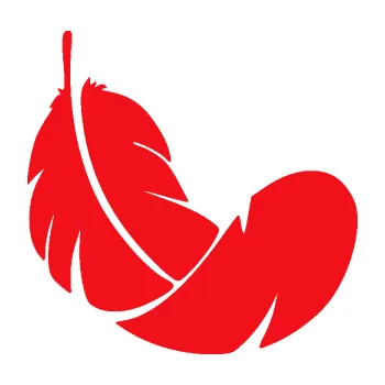 Samolepící dekorace SAMOLEPKA Peříčko 008 pravá (10 - červená) NA AUTO, NÁLEPKA, FÓLIE, POLEP, TUNING, VLASTNÍ TEXT, TISK, AUTOSAMOLEPKY.cz, POLEPY, OBRÁZEK, LOGO, SAMOLEPKY