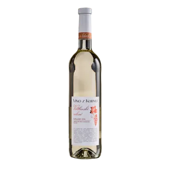 Víno Víno z Kobylí Veltlínské zelené jakostní 2019 Gallery 0,75 l polosuché moravské bílé víno