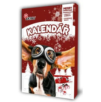 Pamlsek pro psa AKINU Adventní kalendář pro psy 190 g
