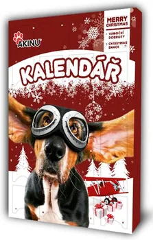 Pamlsek pro psa AKINU Adventní kalendář pro psy 190 g