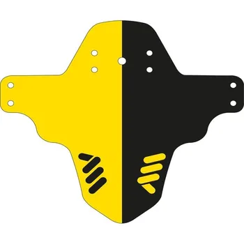 Blatník na kolo Blatníček AMS Mud - Yellow/Black