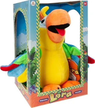 Plyšová hračka Alltoys Opakující papoušek Lóra 56 cm