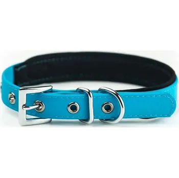 Obojek pro psa Obojek NOBBY Cover PVC světle modrý (S/M) 35-45cm