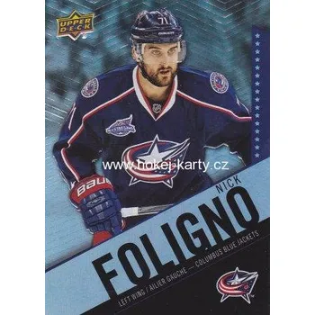 Sběratelská karetní hra řadová karta NICK FOLIGNO 15-16 Tim Hortons číslo 73