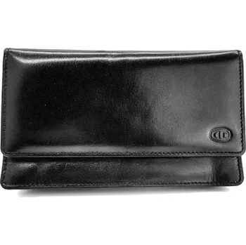 Peněženka Dámská kožená peněženka S106-01 Anekta černá
