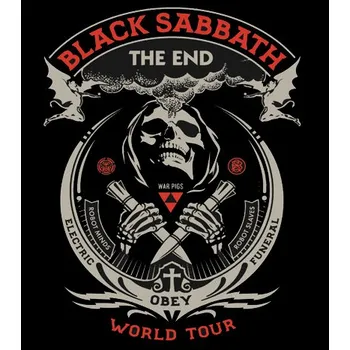 Nášivka nášivka na záda, zádovka Black Sabbath - The End World Tour