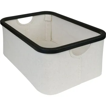 Úložný box Béžový látkový úložný box Quax Stella 45 x 30 cm