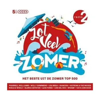 Zahraniční hudba 5CD Various: Radio 2 - Zot Veel Zomer - Het Beste Uit De Zomer Top 500 2019