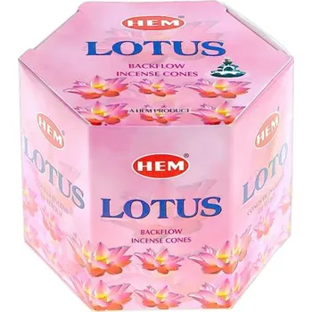 Čajovna Vonné kužely Lotus HEM Bal.40ks (aromatické kužely, 40ks v balení)