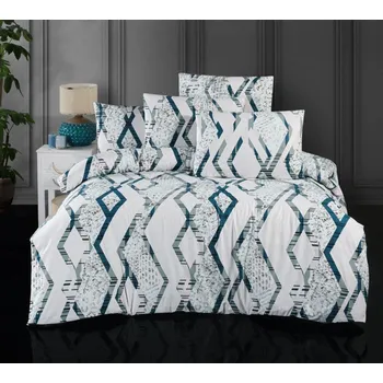 Povlečení Brotex Labyrint krepové 140 x 200, 70 x 90 cm zipový uzávěr