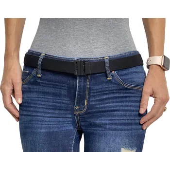 Opasek Ledou OP021 pružný pásek, neviditelný, až 118 cm Barva: Černá