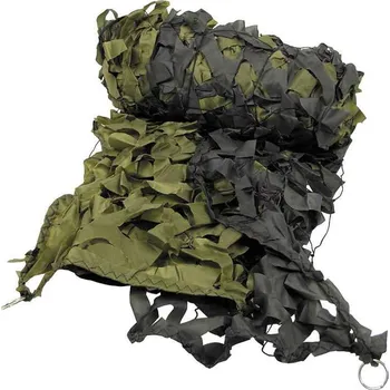 Krycí plachta Maskovací síť mfh 2x3m OD Zelená (Levné maskovací sítě na balkóny, altánky a terasy)