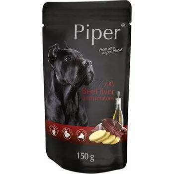 Krmivo pro psa Kapsička PIPER s hovězími játry a bramborami 150g