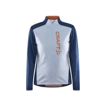 Cyklistické oblečení CRAFT CORE Bike SubZ W světle modrá 1911430-909698 XS; Modrá bunda + DÁREK DLE VÝBĚRU!