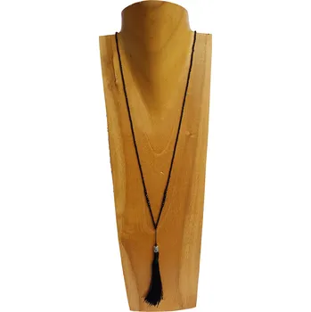 Náhrdelník Korálková Mala s Buddhou černá