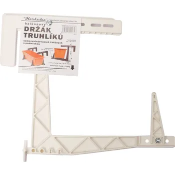 Truhlík Držák na truhlík balkon - Herkules bílý
