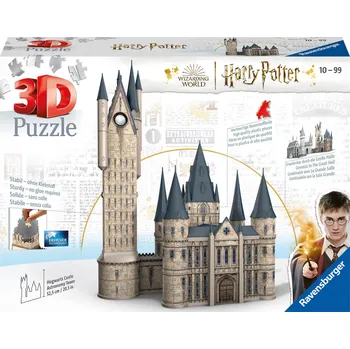 3D puzzle Ravensburger Harry Potter Bradavický hrad - Astronomická věž 540 dílků