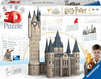 3D puzzle Ravensburger Harry Potter Bradavický hrad - Astronomická věž 540 dílků