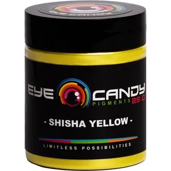 barva a nátěr na dřevo Shisha Yellow - Eye Candy Pigments Hmotnost: 25 g